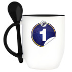 Кружка с ложкой