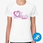 Женская спортивная футболка