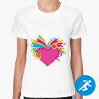 Женская спортивная футболка