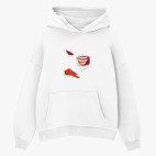 Толстовка худи оверсайз