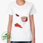 Женская футболка органик