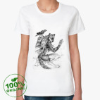 Женская футболка органик