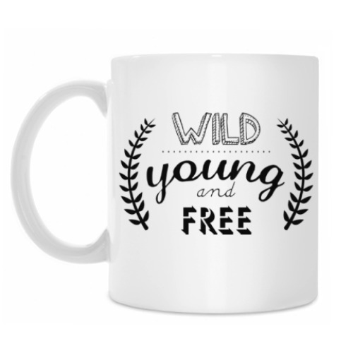 Кружка Wild, young and free