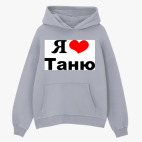 Толстовка худи оверсайз