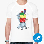 Мужская спортивная футболка