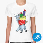 Женская спортивная футболка