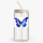 Банка с бамбуковой крышкой