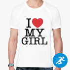 Мужская спортивная футболка