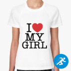 Женская спортивная футболка