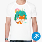 Мужская спортивная футболка