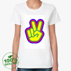 Женская футболка органик