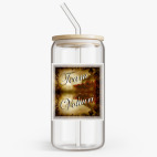 Банка с бамбуковой крышкой