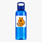 Прозрачная спортивная бутылка