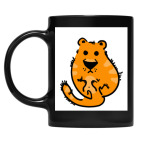 Кружка цветная UV-DTF