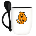 Кружка с ложкой