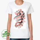 Женская футболка органик