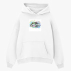 Толстовка худи оверсайз