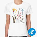 Женская спортивная футболка