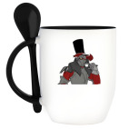 Кружка с ложкой