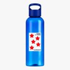 Прозрачная спортивная бутылка