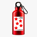 Металлическая бутылка 400 мл UV-DTF