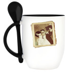 Кружка с ложкой