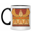 Кружка двухцветная