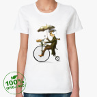 Женская футболка органик