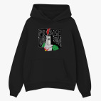 Толстовка худи оверсайз