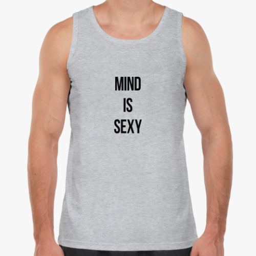Майка с принтом MIND IS SEXY