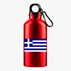 Металлическая бутылка 400 мл UV-DTF