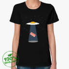 Женская футболка органик