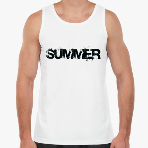 Майка с принтом Summer