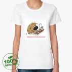 Женская футболка органик