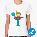 Женская спортивная футболка