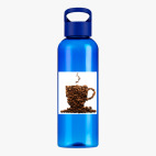 Прозрачная спортивная бутылка