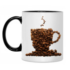 Кружка двухцветная