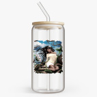 Банка с бамбуковой крышкой