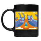 Кружка цветная UV-DTF