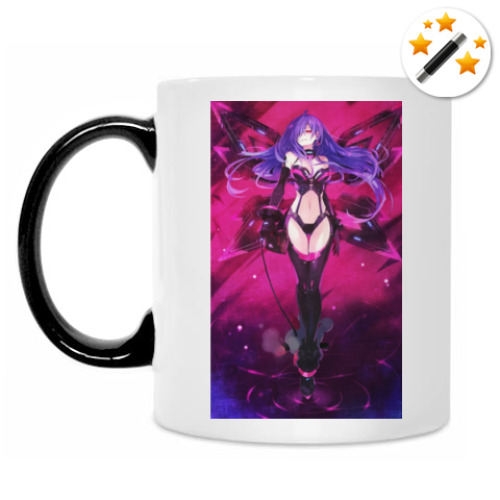 Кружка-хамелеон с принтом Choujigen Game Neptune