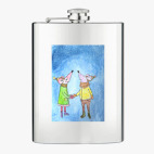 Фляжка стальная