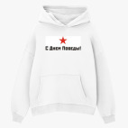 Толстовка худи оверсайз