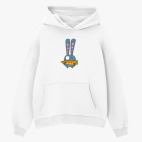 Толстовка худи оверсайз