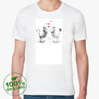 Мужская футболка органик