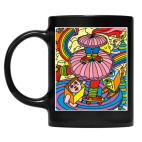 Кружка цветная UV-DTF