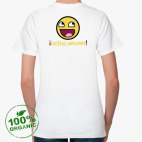 Женская футболка органик