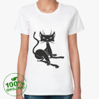 Женская футболка органик