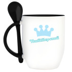 Кружка с ложкой