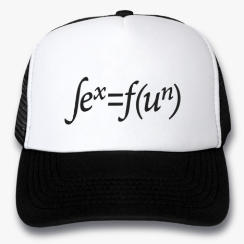 Кепка-тракер с принтом  Формула