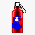 Металлическая бутылка 400 мл UV-DTF